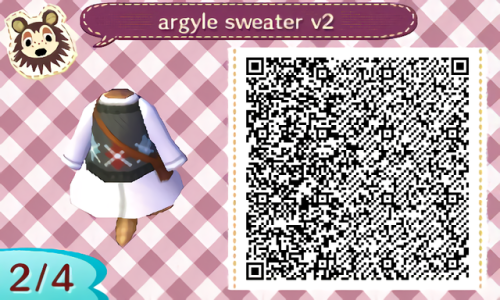 1597410067 951 ACNH QR Just a cute argyle sweater enjoy