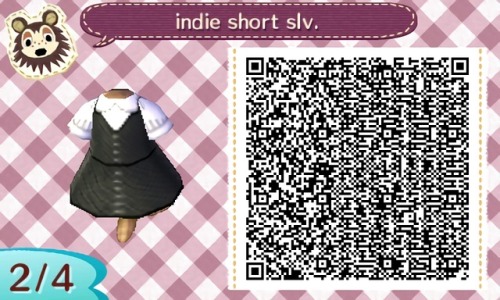 1598015690 216 ACNH QR White collared blouse paired under a black dress Enjoy