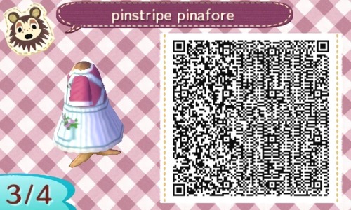 1598361660 25 ACNH QR Heres a cute pinstripe pinafore dress with flowers