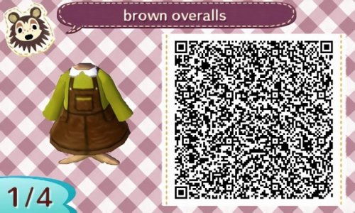 1598880410 652 ACNH QR Just some simple brown overalls I thought came