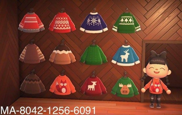 1607019410 246 ACNH QR Codes acnlqrcode editionSome Christmas outfit Source Facebook and