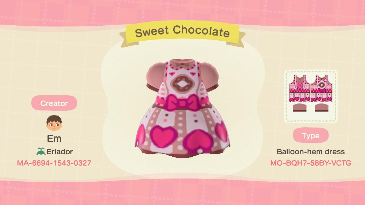 Animal Crossing An early Valentines day dress Hope you all