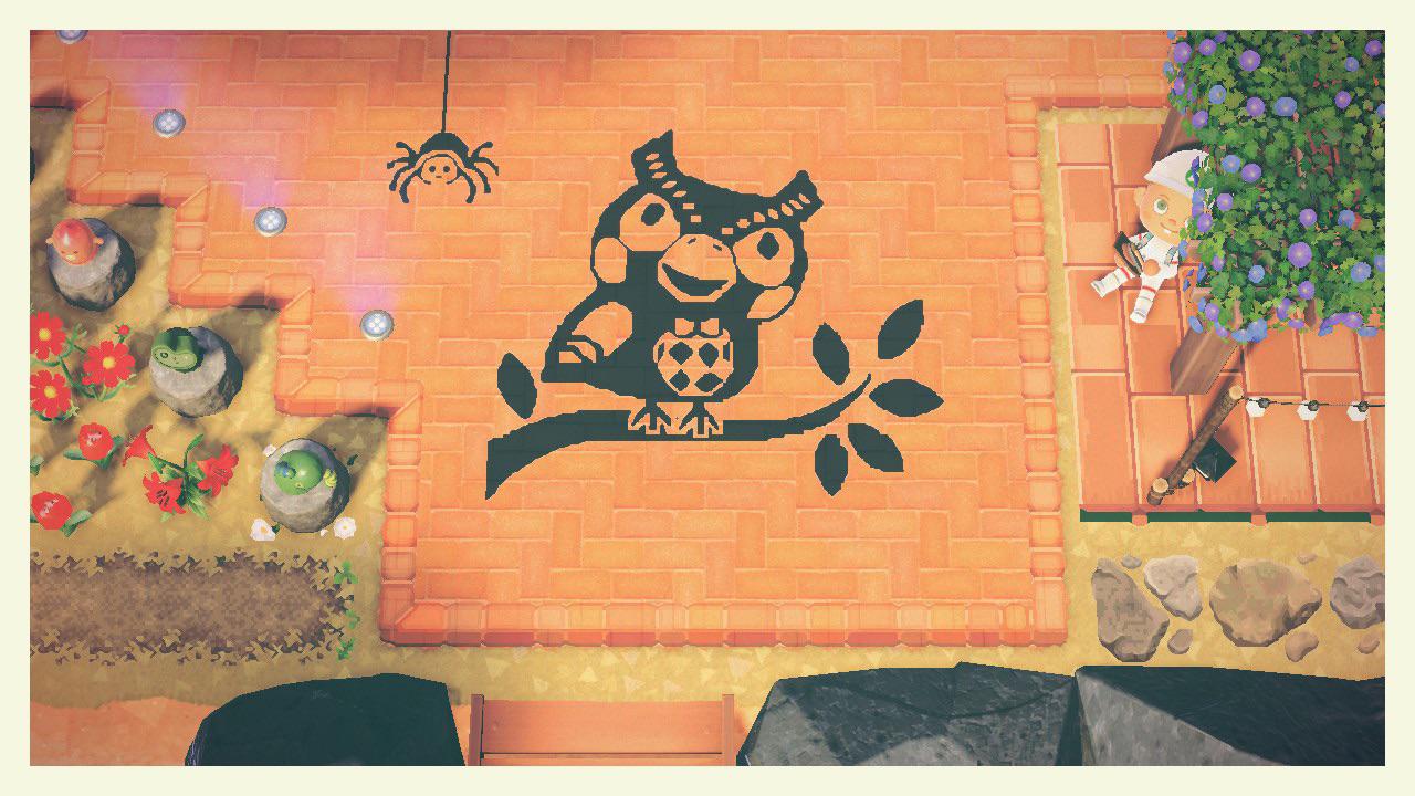 Animal Crossing Blathers Mural 17 tiles MA 3934 2453 5319