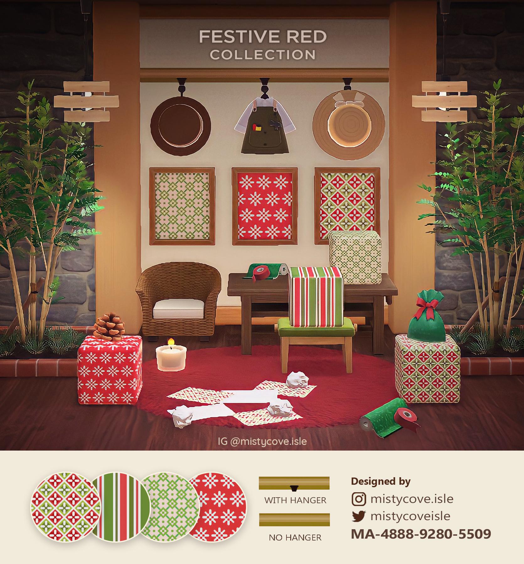 Animal Crossing Happy Home Helpers No 4 Festive Red