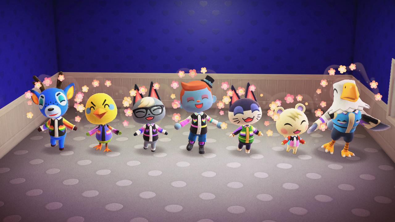 Animal Crossing Made these pride jackets Creator IDMA 5060 9301 3710