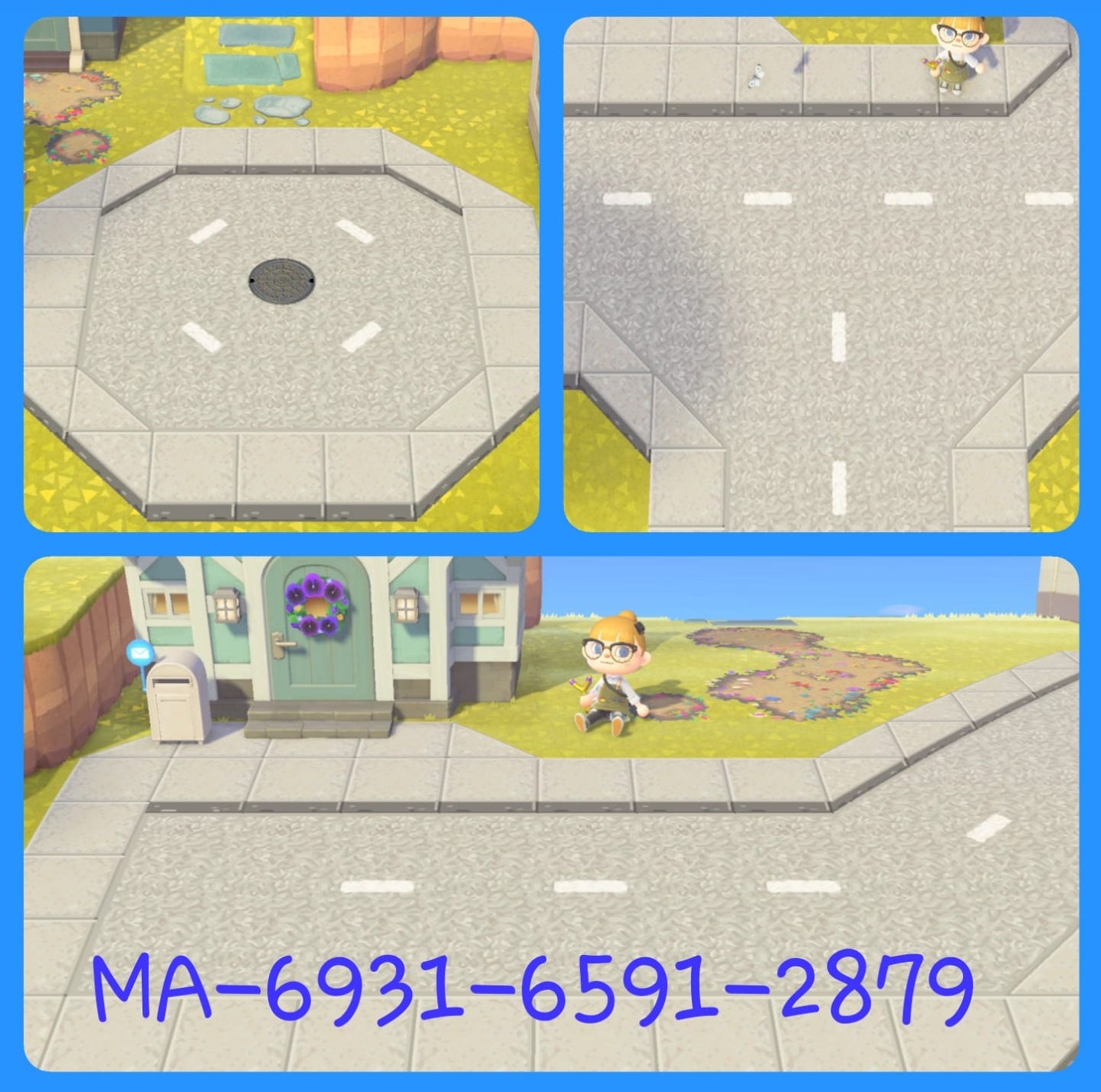 Animal Crossing Made this path inspired by the fall path