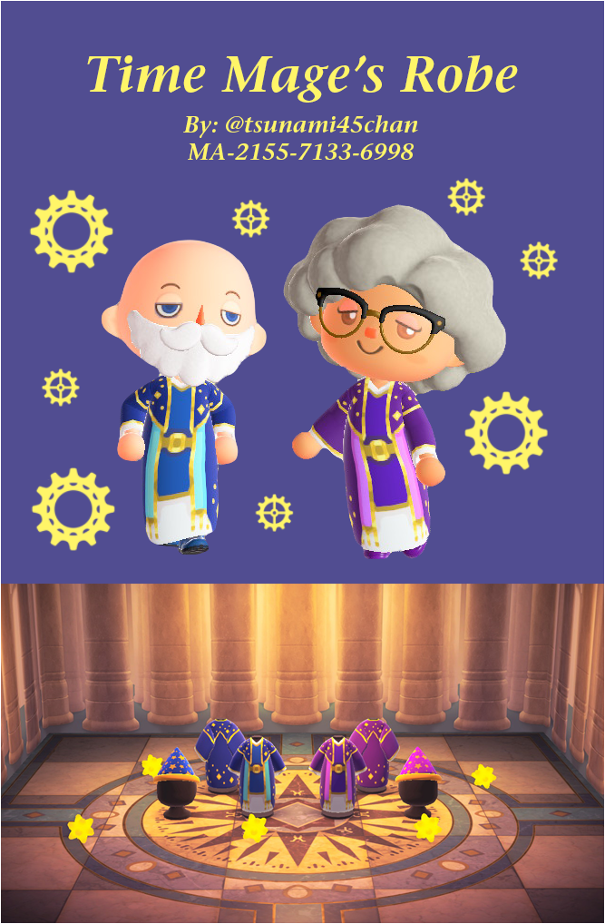 Animal Crossing Time Mages Robe
