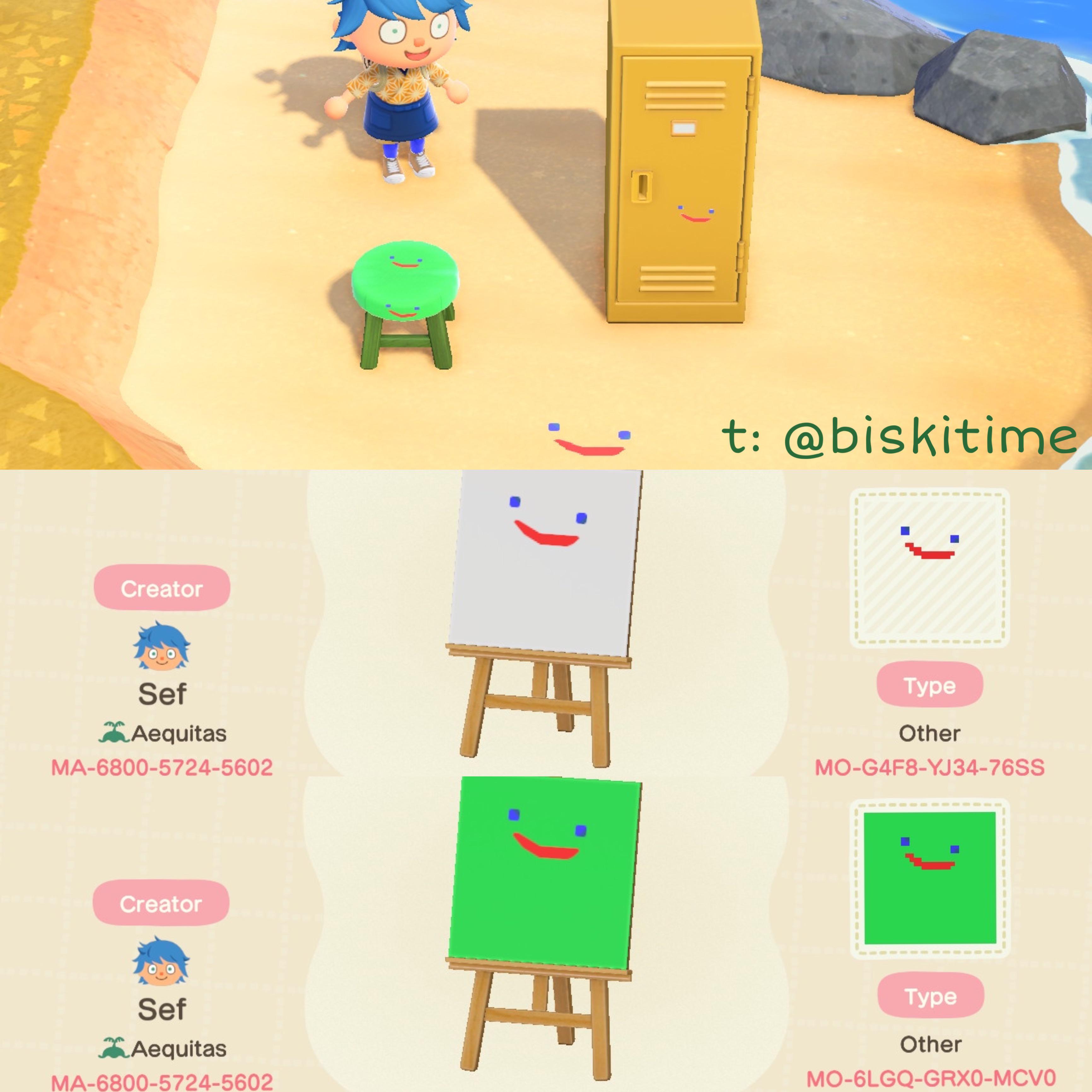 Animal Crossing froggy chair life